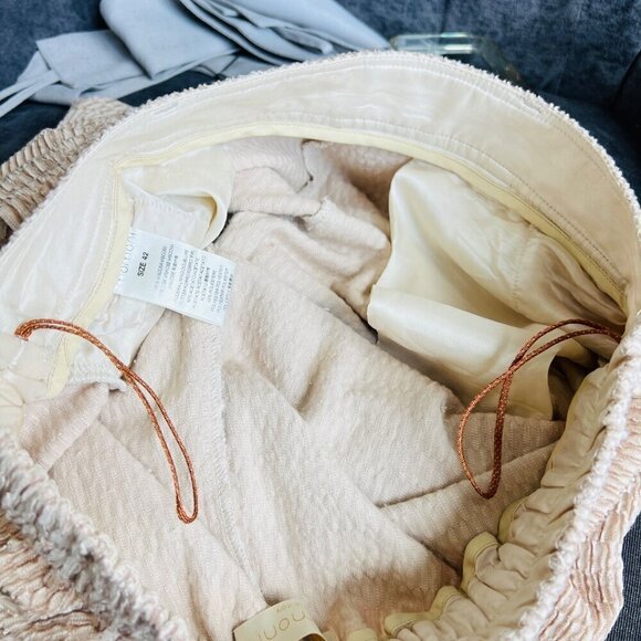 Momoni Halsbrook Vischio pull on corduroy pants, beige, Size 42 H51 - Picture 12 of 14